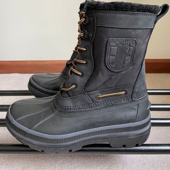 SPERRY Men Ice Bay Tall Duck Boot NEW NWOB - Picture 2 of 9